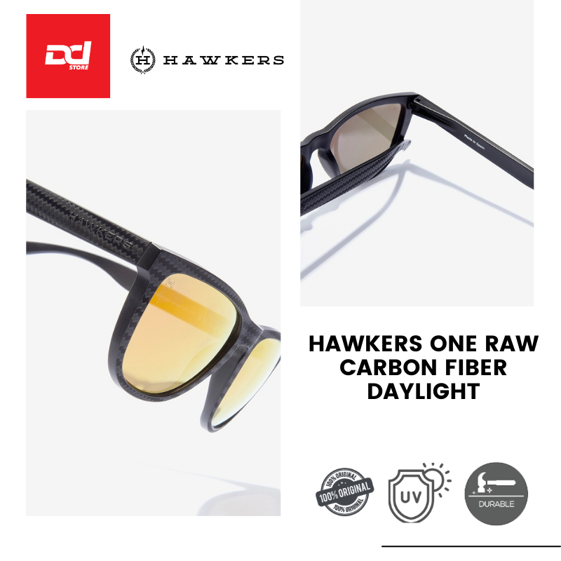 HAWKERS POLARIZED Daylight ONE CARBONO RAW Sunglasses for Men and