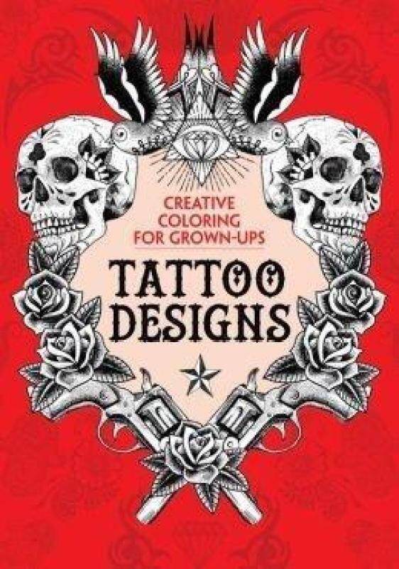 Creative Coloring for Grown-Ups: Tattoo Designs Malaysia