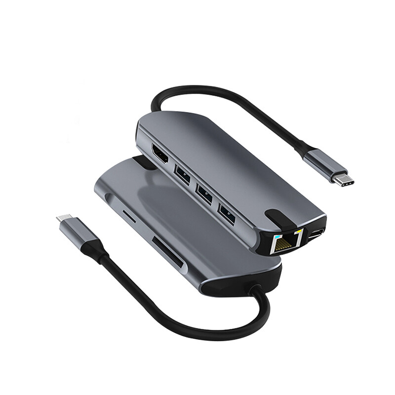 JDB USB C HUB ประเภท C ถึง HDMI 4K-compatible USB 3.0อะแดปเตอร์ HUB C ...