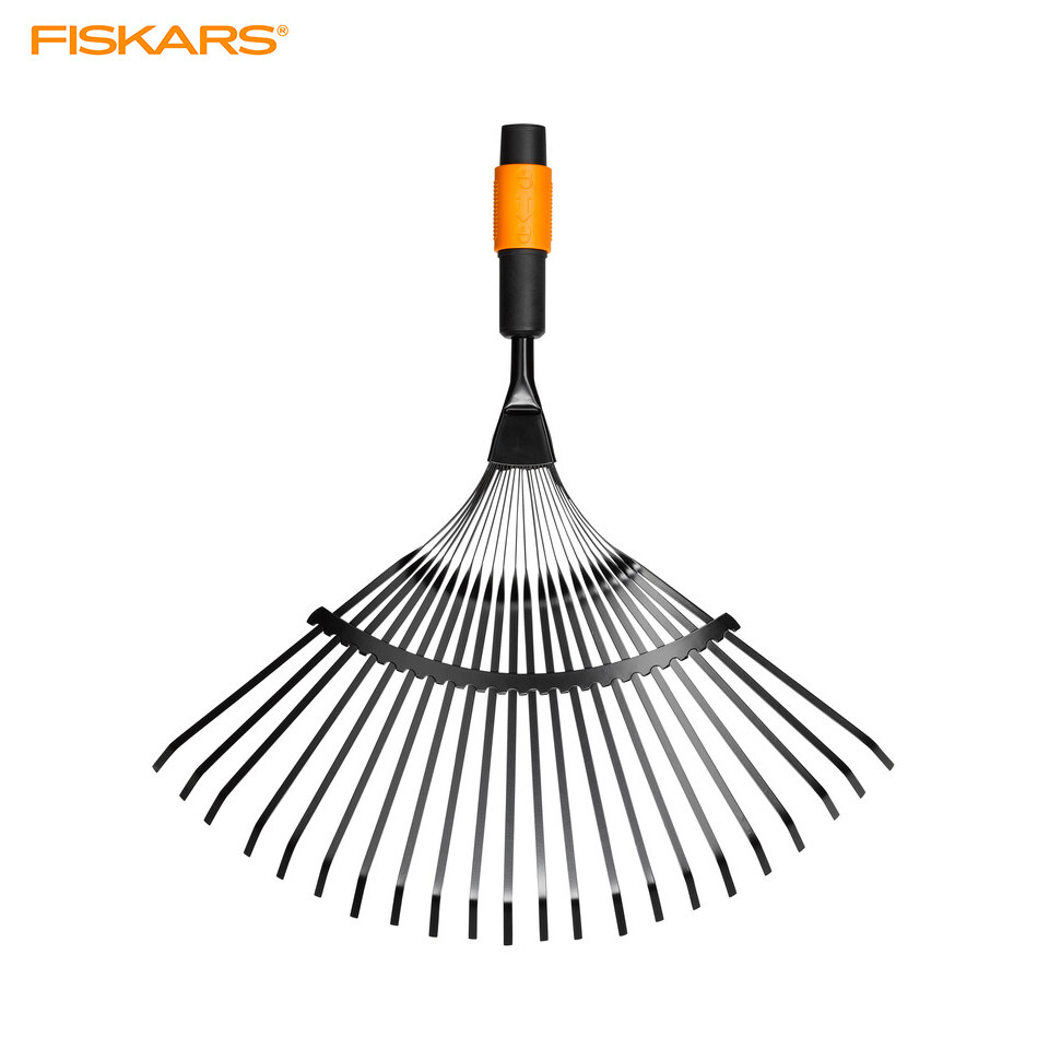 leaf rake attachment