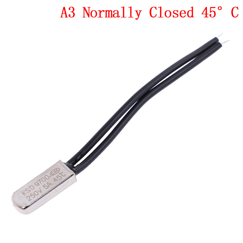 Qcici 1Pc KSD9700 temperature switch thermostat protector normally closed & open