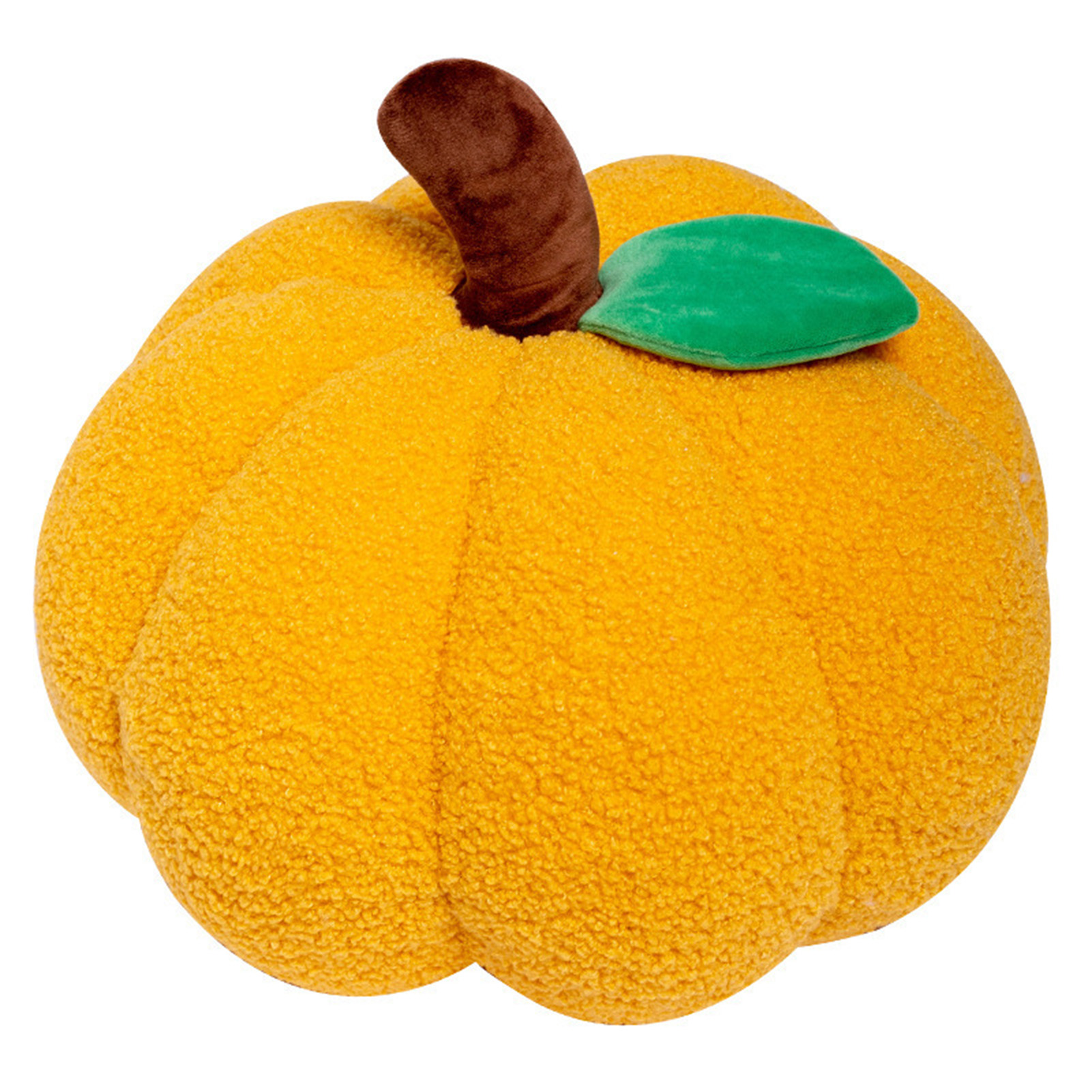 Throw Pillow Fruit Shape High Simulation Full Filling Comfortable Cartoon Soft Persimmon Pumpkin Orange Plush Toy Household Supplies