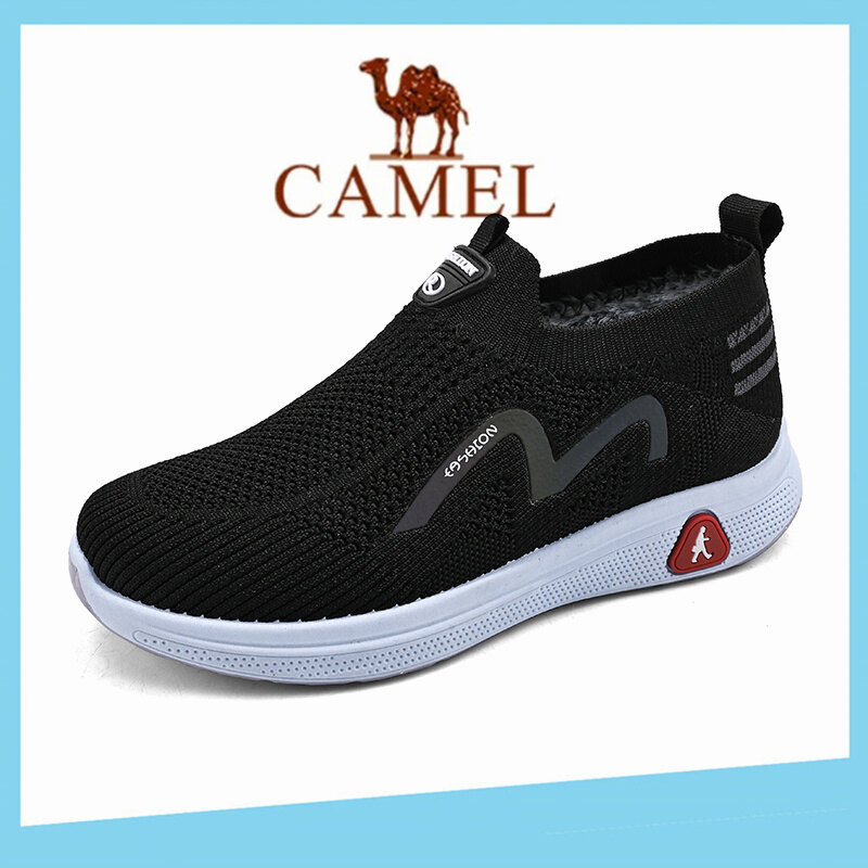 Camel giày nữ giày thể thao Giày thể thao nữ Đôi giầy đen 40 41