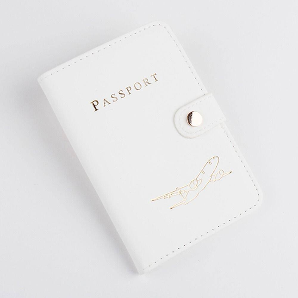Kenaidoo unisex da pu du lịch túi túi ví ví đựng hộ chiếu thẻ tín dụng túi đựng thẻ id bìa hộ chiếu
