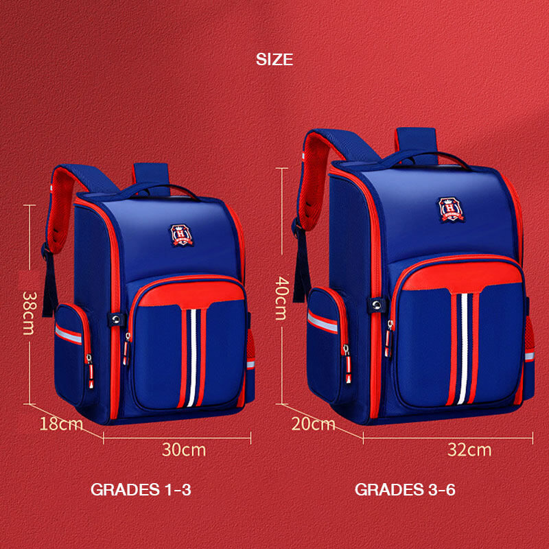 HS all-in-one children's schoolbag elementary school schoolbag space bag British style backpack