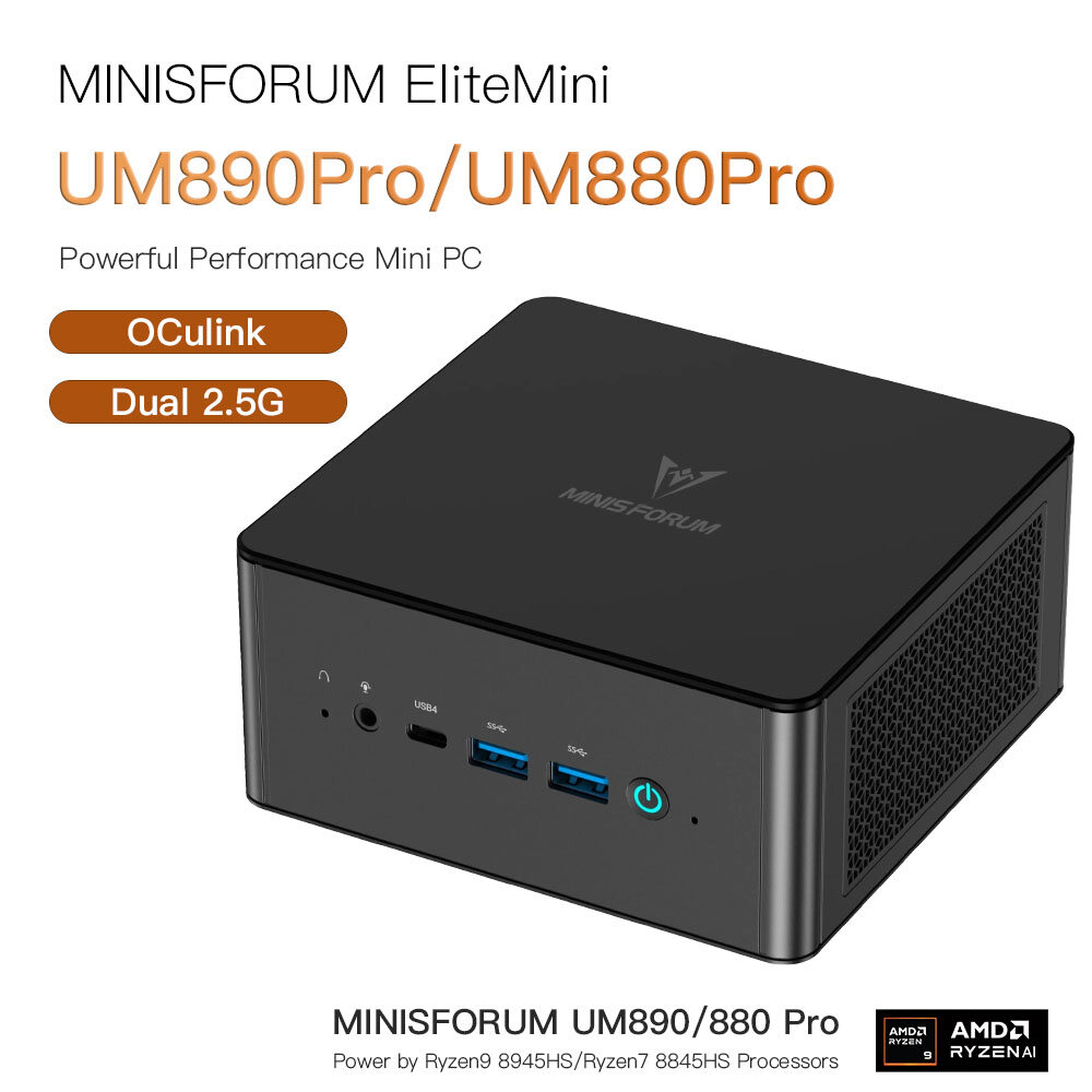 B550 Mini Apu Pc Minisforum Ryzen 5700g Pc Minisforum B550 5700G