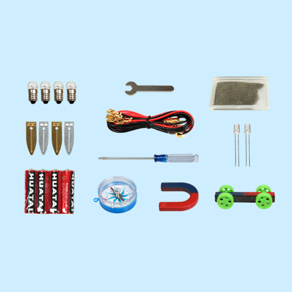 Physics Labs Electricity Circuit Magnetism Experiment Kit for Junior High School