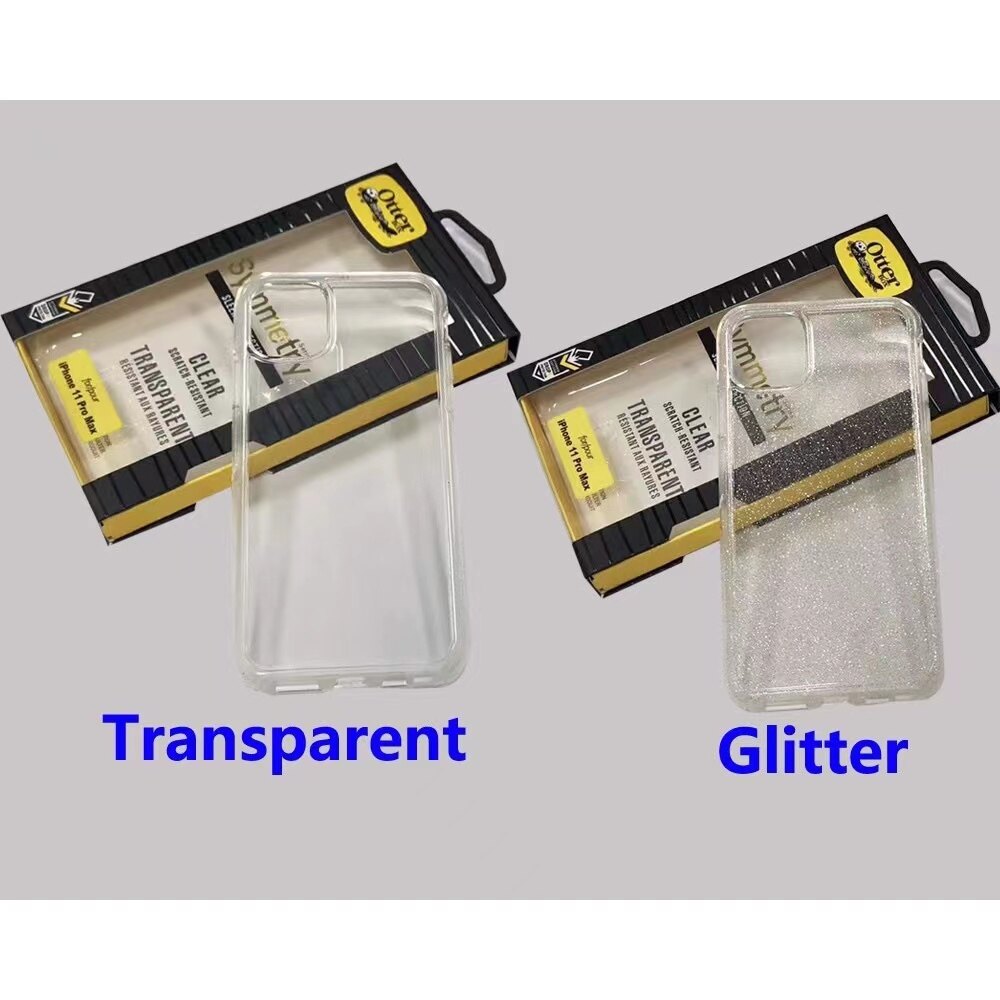 Casing IPhone OtterBox Clear Symmetry Series Case for iphone 14 pro max iPhone 13 Pro Max 12 Pro Max 11 Pro Max cover Clear Transparent Glitter