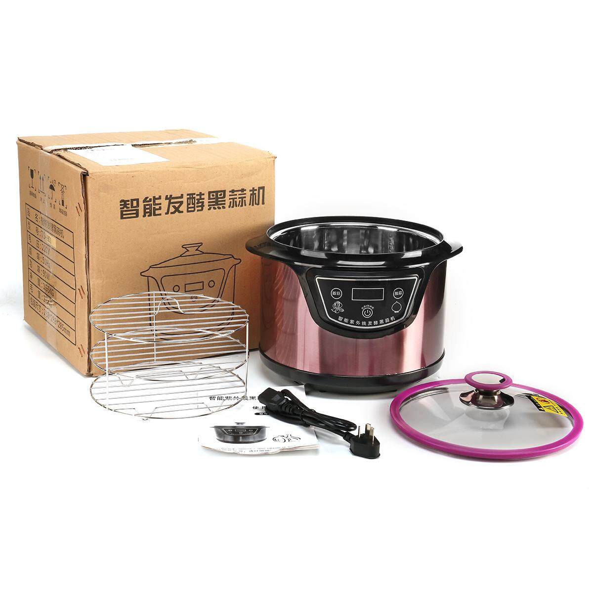 6l 90 W Smart Uv กระเทียมดำ Fermenter Digtal Ferment กล่อง 360 ° สเตอริโอความร้อน By Moonbeam