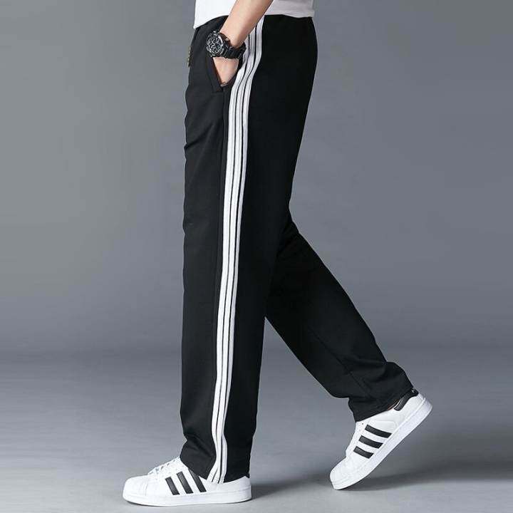 cuffless joggers