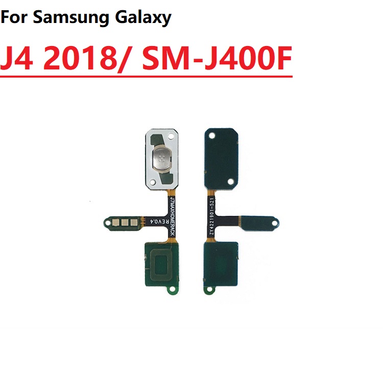 For samsung galaxy j4 2018 sm-j400 home button sensor flex cable ribbon replacement repair parts