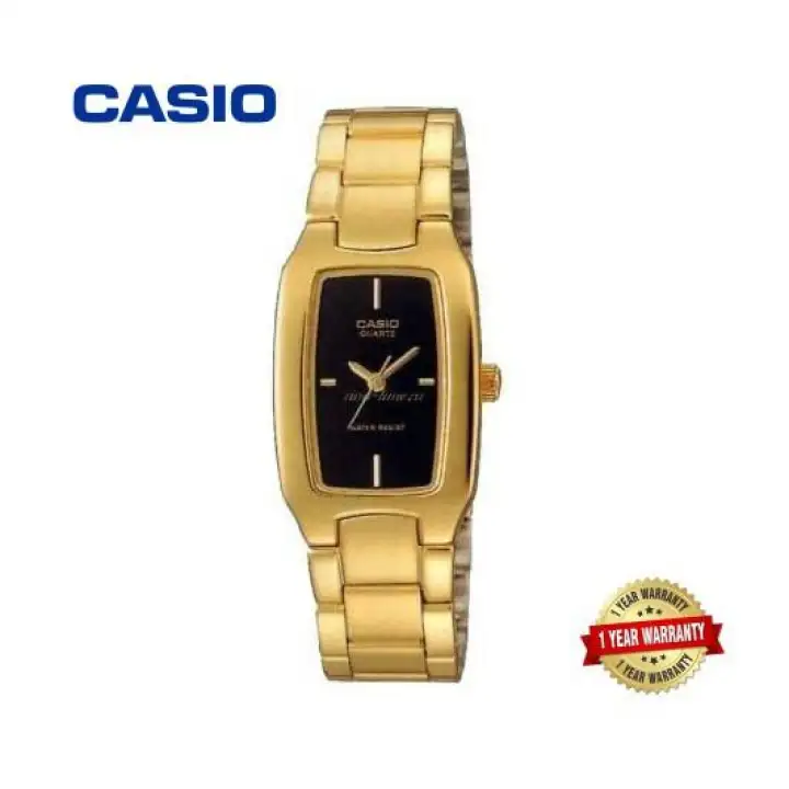 casio gold plated watch