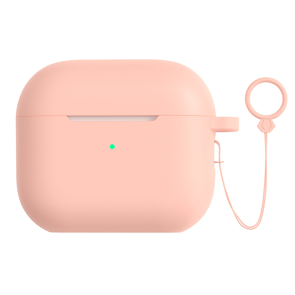 Elastic Silicone Headset Protective with Lanyard Hokk Wireless Headphone Protector Anti-lost Bluetooth-compatible Headset Case for Apple Airpods Pro 2