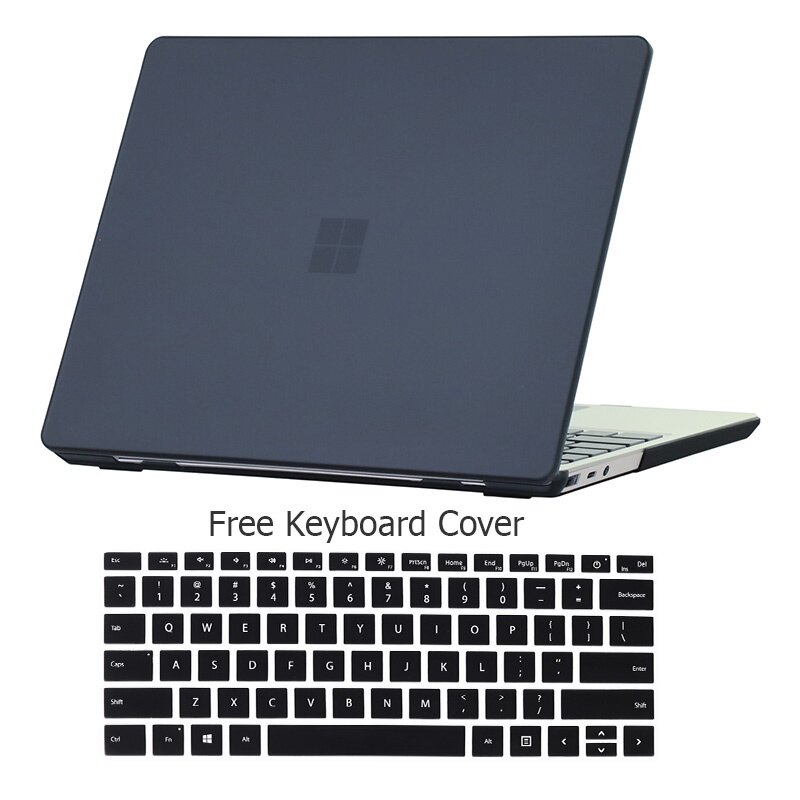 2023 new case for microsoft surface laptop go case 1 2 3 4 5 2022 2023 12.4 13.5 15 inch hard matte transparent cover model 1943 2013 1868 1951