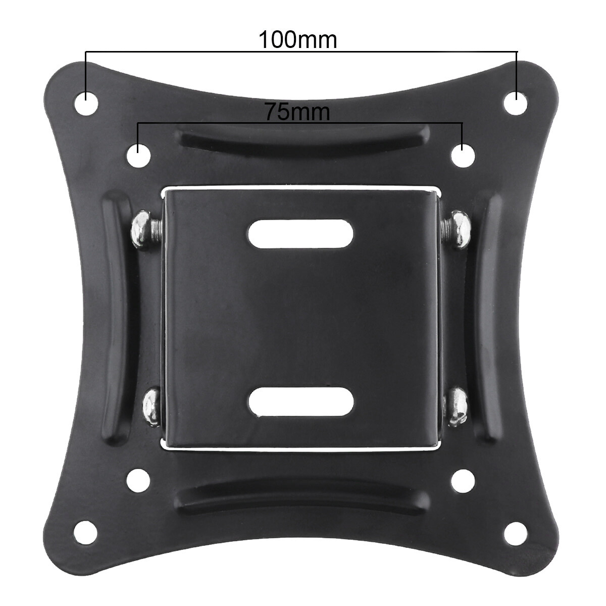 Universal TV Cố Định Wall Mount Flat Panel TV Khung Hỗ Trợ 10 Độ Nghiêng Góc TV Wall Bracket Cho 14-27 Inch LCD LED Monitor Flat Panel
