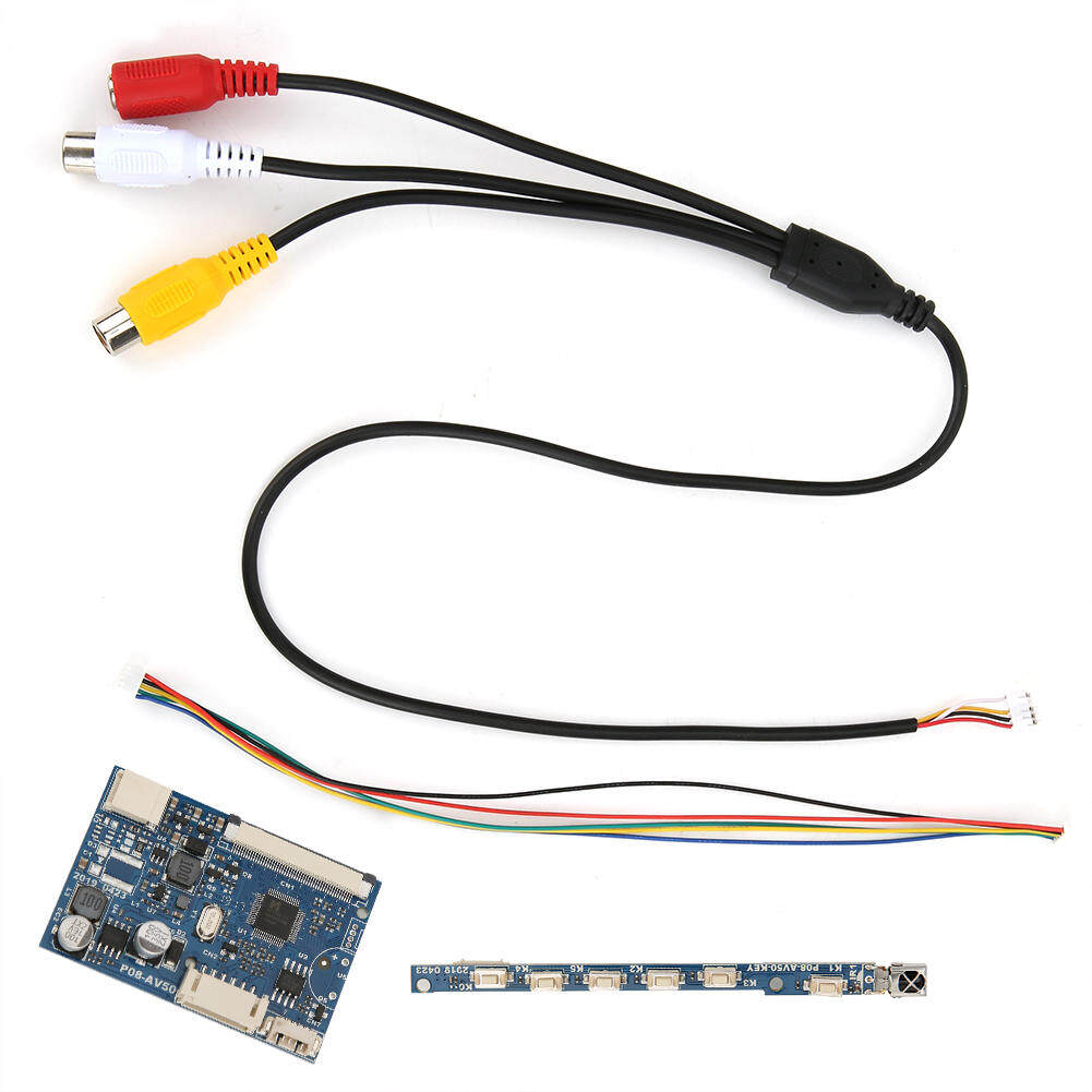 【Trong kho】Mô-đun Điều Khiển Bảng Điều Khiển AV Đơn 50 Chân Dành Cho Màn Hình LCD 7/9/10.1 Inch