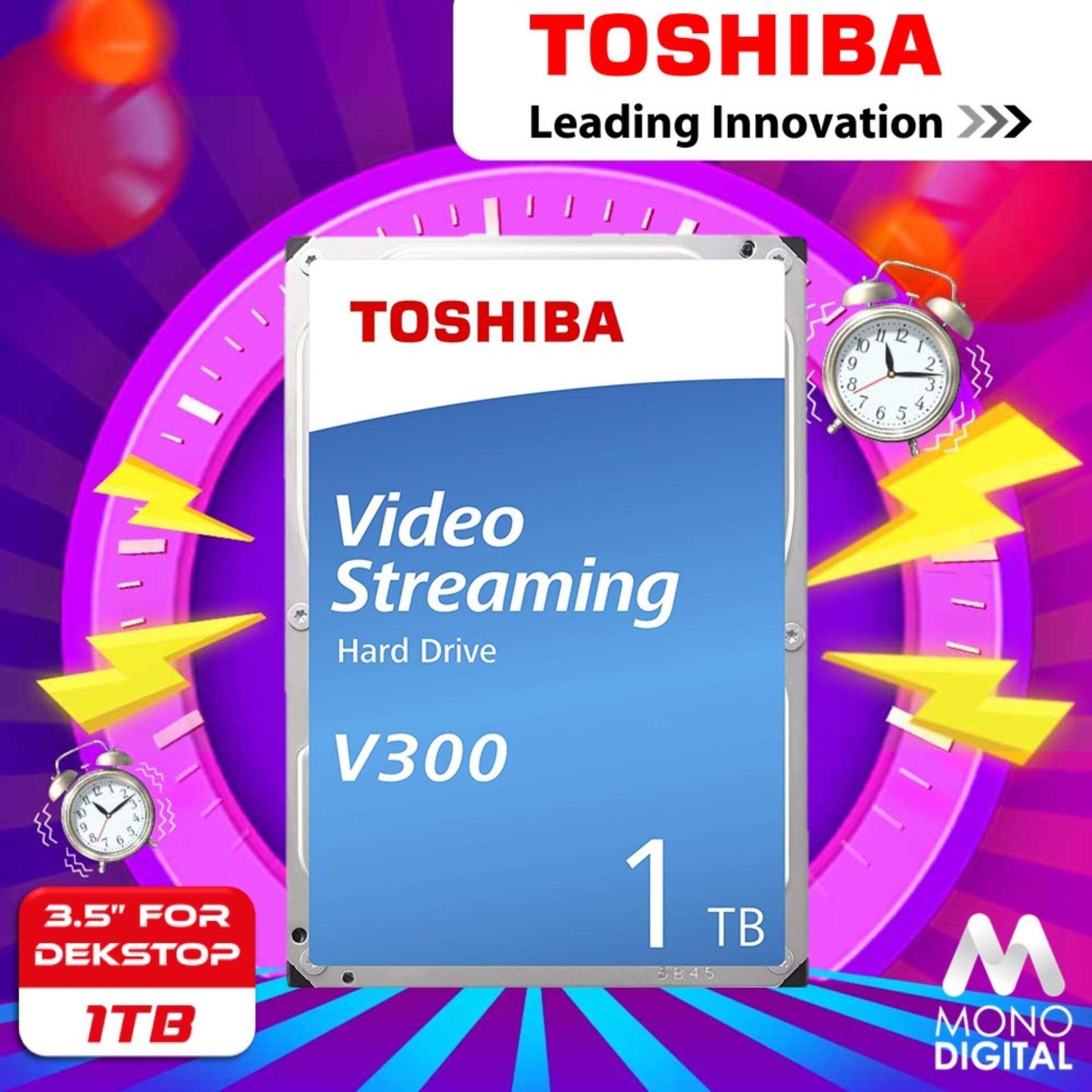 Toshiba HDWU110UZSVA 1TB V300 3.5 Video Streaming Hard Drive