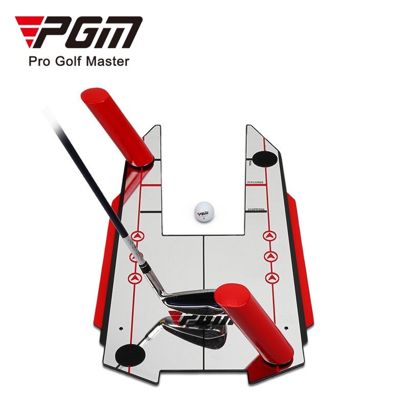 PGM Multifunction Golf Putting Swing Posture Corrector Mirror for Beginner Golf Wood Rion Wedge Putter Practice Adjust Direction