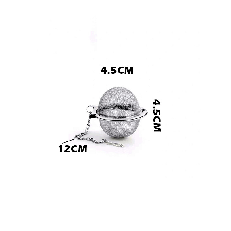 Tea Filter Stainless Steel Reusable Multifunction Mesh Herbal Ball Tea Spice Strainer Infuser Tools Kitchen Supplies