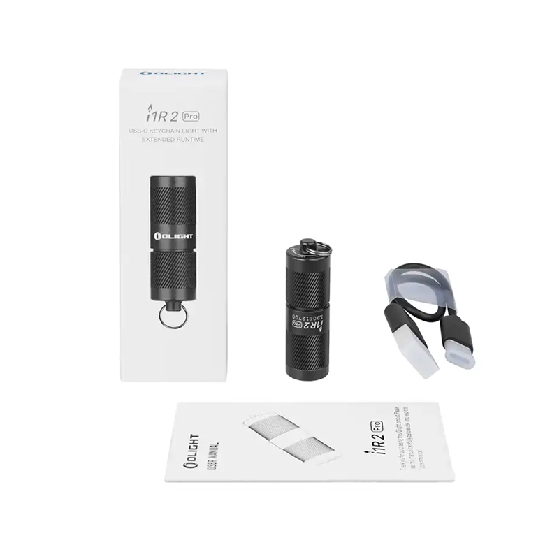 Olight i1R 2 PRO USB Rechargeable Keychain Light 180 Lumens Protable Flashlight