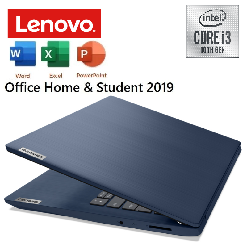 Lenovo Ideapad 3 14-Y0MJ 14 FHD Laptop Abyss Blue (I3-1005G1, 4GB, 256GB SSD, Intel, W10, FREE H & STUDENT) Malaysia