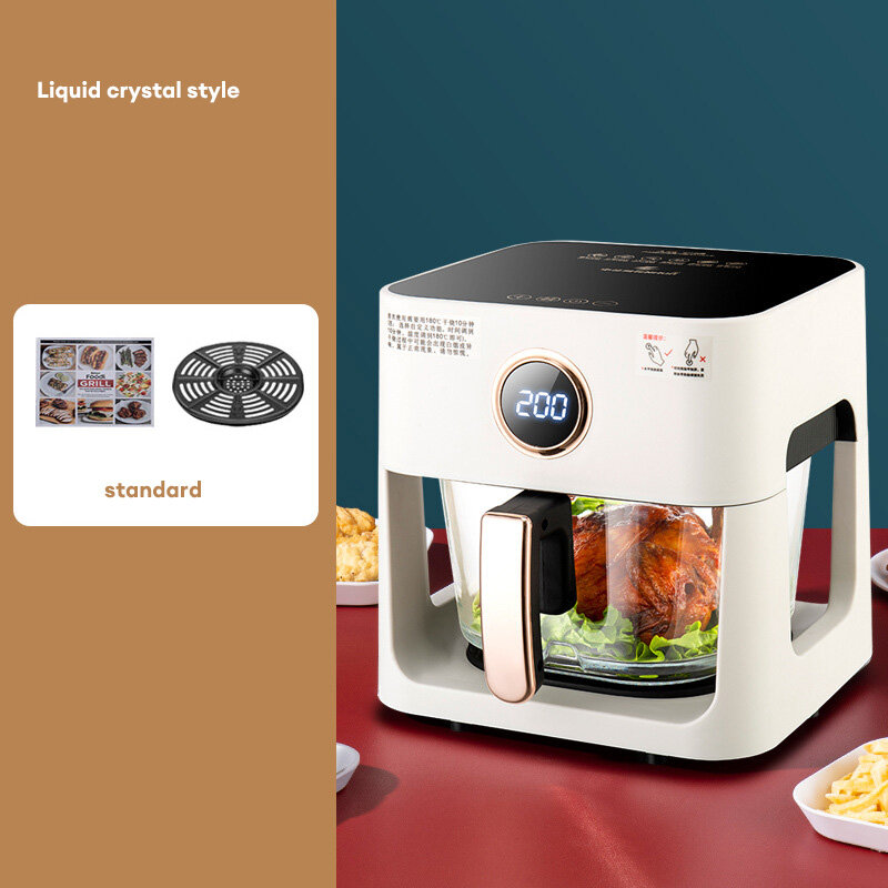 XIAOMIMIJIA Air fryer visual home multi-function smart French fries machine automatic electric fryer
