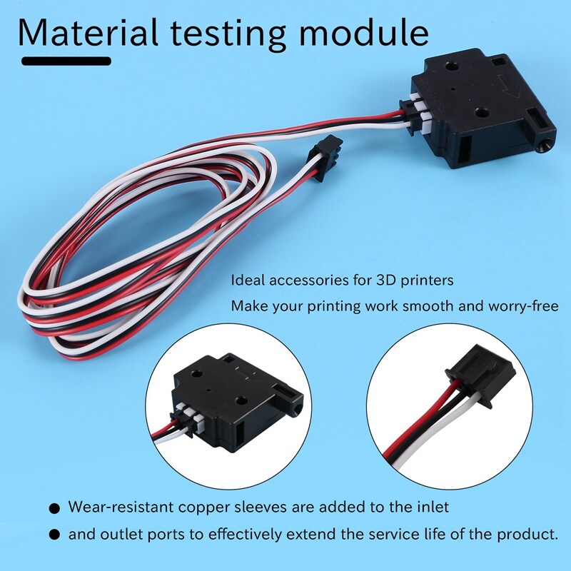 1.75mm Filament Detection Run Out Pause 3D Printer Monitor Sensor Module