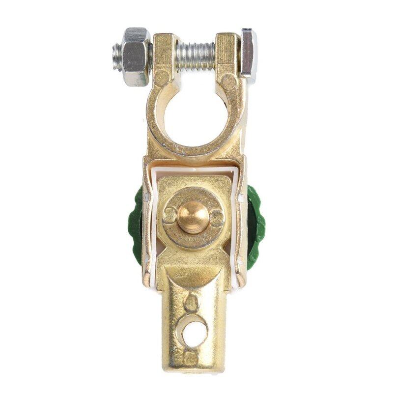 10.1 3.3cm Car Automotive Top Post Battery Disconnect Switch Terminal Link for Master Kill Quick Cut-Off Car Electricity Power System 3.6