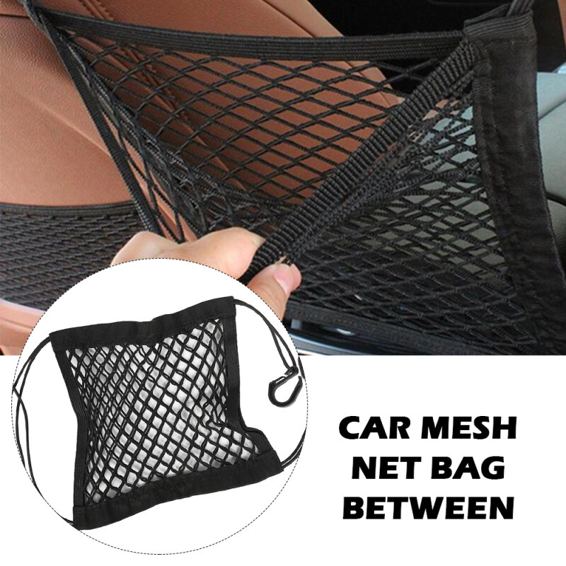 Túi Treo Ghế Xe Hơi Có Lưới, Túi Lưới Đựng Đồ Gọn Gàng Đồ Giữ Nylon