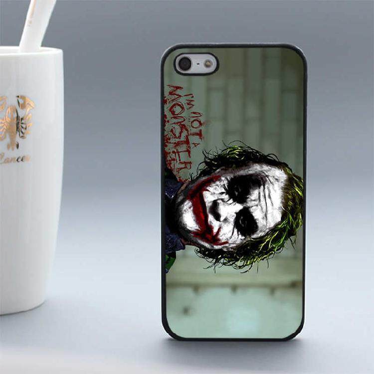 Joker Aku Bukan Monster Cover UNTUK iPhone 5C 6 S 7 7 Plus X XR Xsmax VIVO Oppo Huawei XIAOMi casing Ponsel Samsung