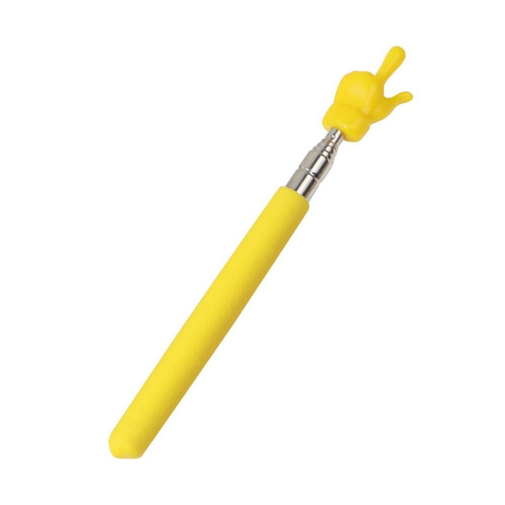 BASO4 8 Color Retractable Teaching Aids Teacher Supplies School Reading Sticks Class Pointer Stick White Board Finger Reading Guide Teaching Stick Preschool Teaching Tools Teacher's Special Pointer