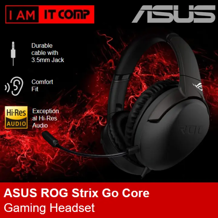 asus rog strix go core gaming headset