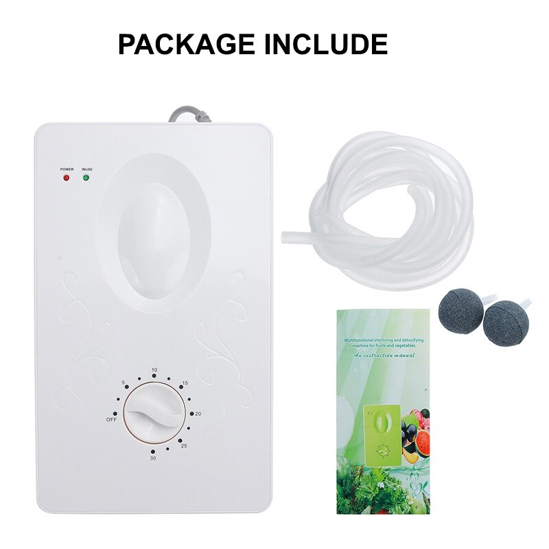 400mg/h Air Ozonizer Air Purifier Home Deodorizer Ozone Ionizer Generator Sterilization Germicidal Filter Disinfection
