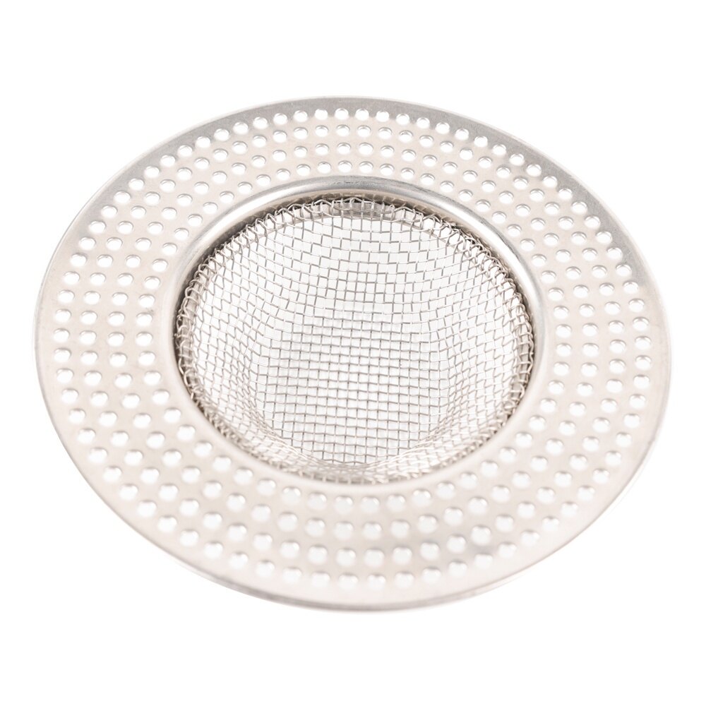 Kitchen & Bathroom Sink Strainer Stainless Steel Mesh Floor Drain Sink Basket Strainer Replacement