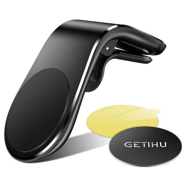 Getihu magnetic carholdermetalvent mountstand gps support for iphone11x8 7huawei