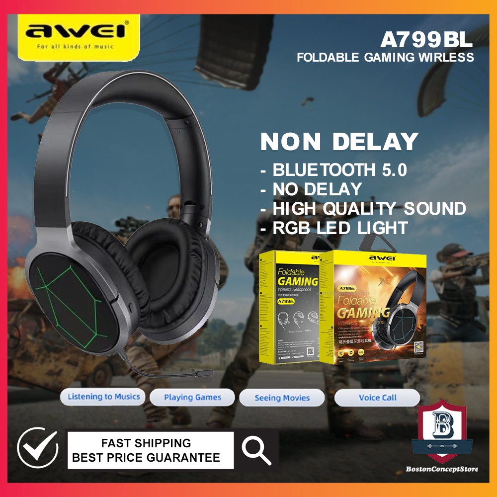 Awei Bluetooth Gaming Headphone 