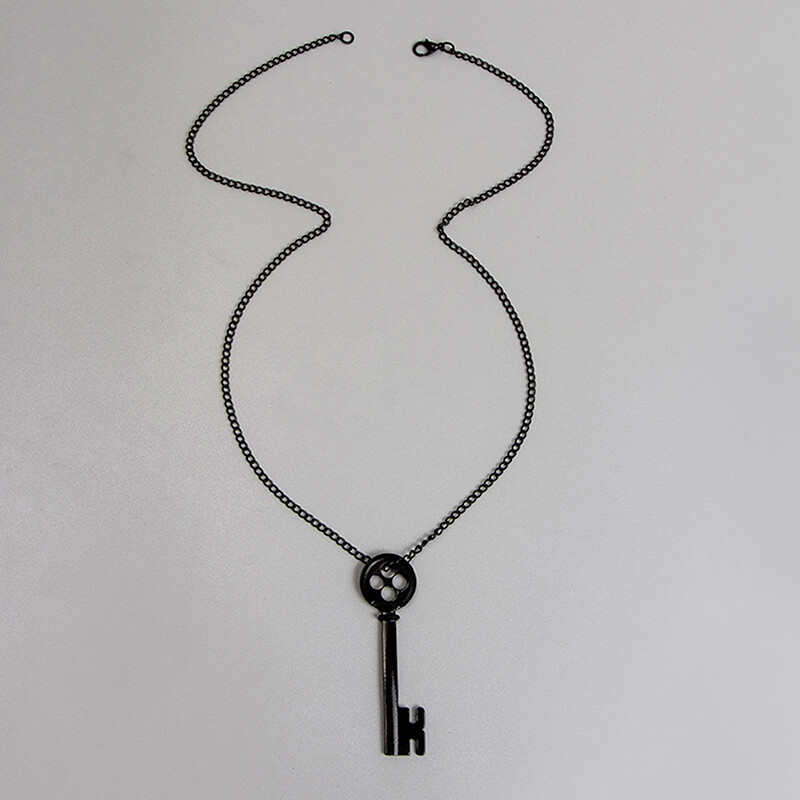 Hayating Halloween Metal Coraline Key Skeleton Props Neil Gaiman Retro ...