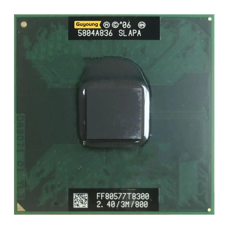 Core 2 duo t8300 cpu laptop processor pga 478 cpu