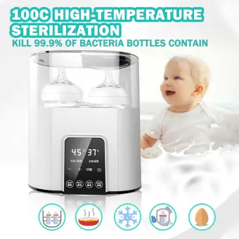 baby bottle warmer with timer
