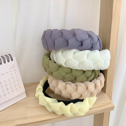 Korean Style Braids Headband For Women