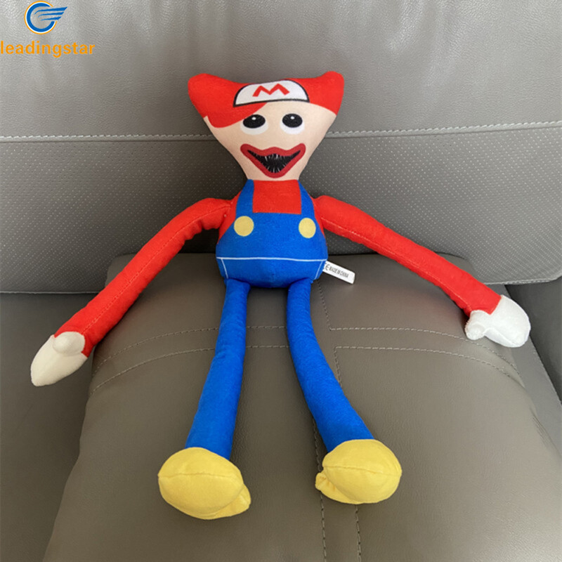 Leadingstar poppy playtime plush toy huggy wuggys soft monster horror doll as gifts for kids game fans