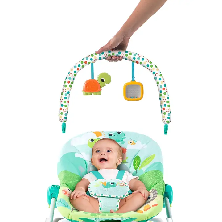 bright starts playful parade rocker