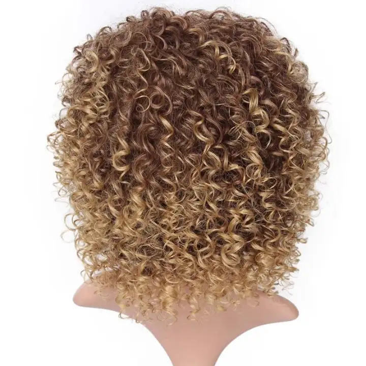 curly short lace front wigs
