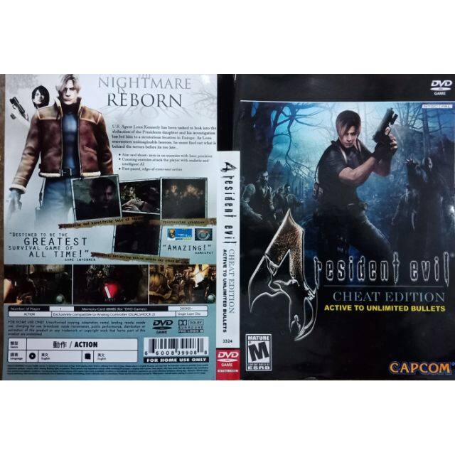 Ps2 Resident Evil 4 Cheat Edition(cheat code included) | Lazada