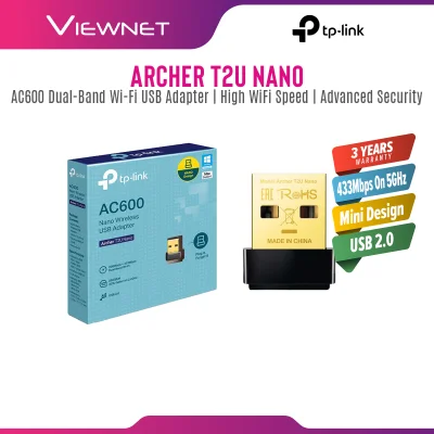 TP-Link ARCHER T2U NANO USB DB AC600 Nano Wifi Adapter