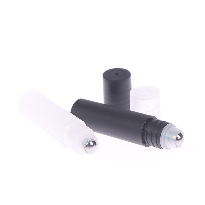 Ruing 5ml cuộn nhựa-on Nước hoa bottlesstainless bi lăn thép container rỗng
