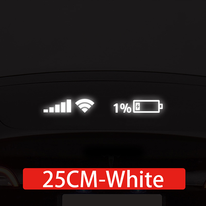 สติ๊กเกอร์ติดกระจกรถยนต์สัญญาณ WiFi Power Decal ไวนิลสติ๊กเกอร์ติด ...