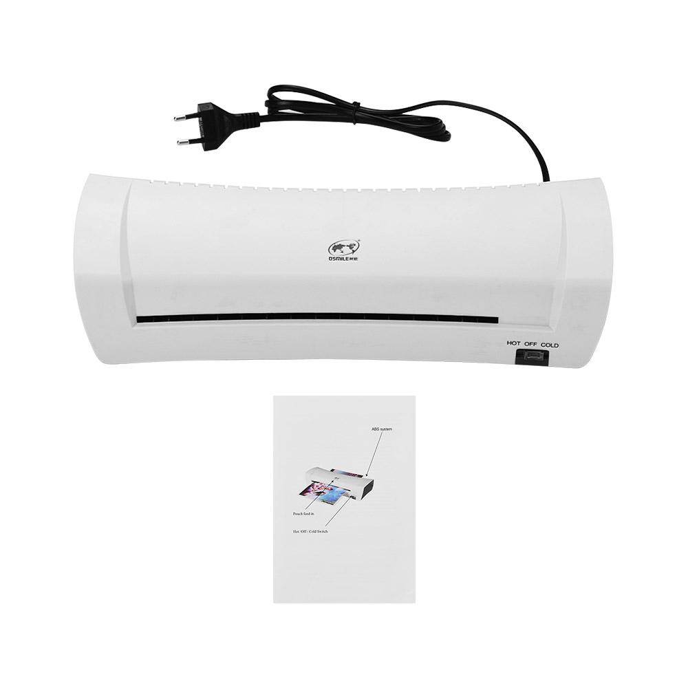 (Hàng Có Sẵn) Máy Ép OSMILE SL200 Máy Cán Nóng Và Lạnh Hai Con Lăn A4 Kích Thước Để Chụp Ảnh Tài Liệu Thẻ Tín Dụng Đồ Điện Tử Văn Phòng TrườNg Học Gia Đình