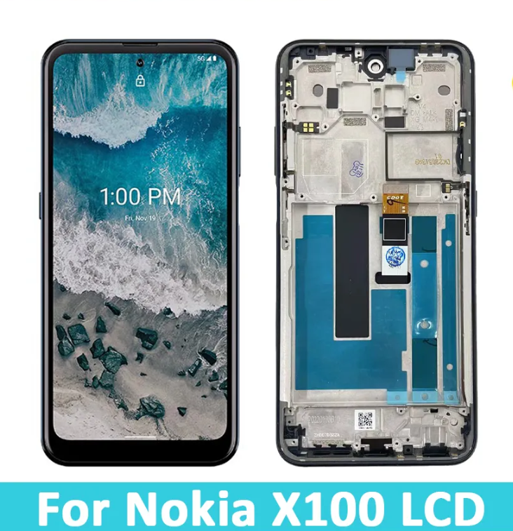 Original LCD With Frame For Nokia X10 X20 X100 LCD Display With Touch Screen Display Digitizer