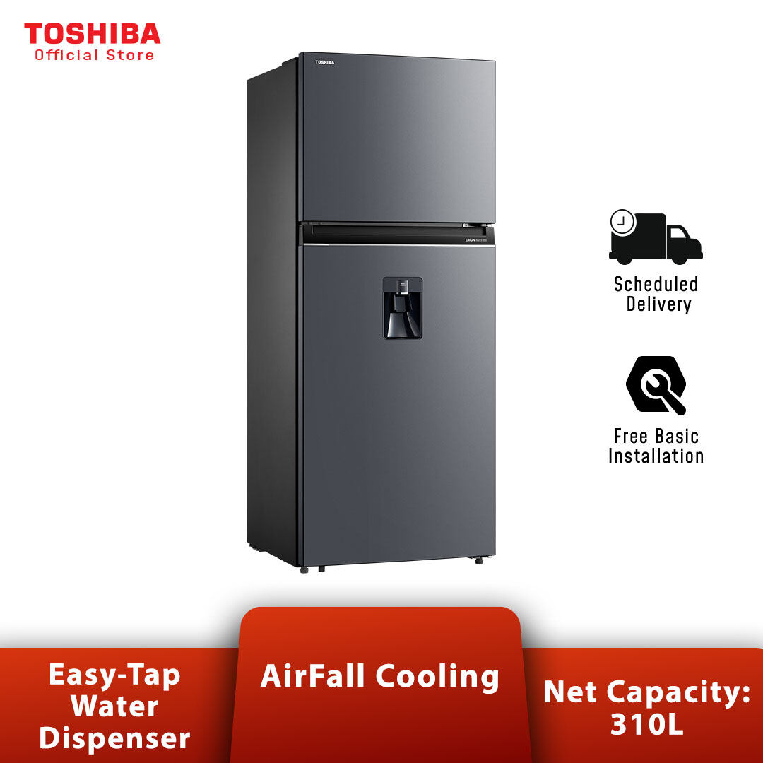 Toshiba GRRT415WEPMY(06) 360L 2 Doors Inverter Refrigerator With